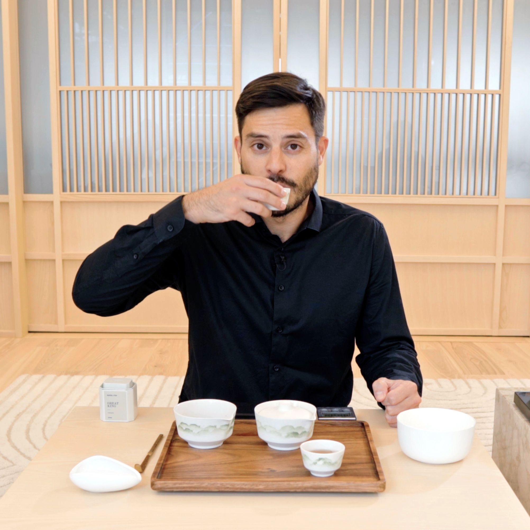 Tea Tasting at PAPER & TEA Headquarter