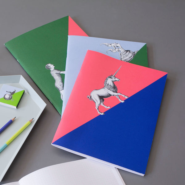 Notebooks A4 Masterblend Colorblocking Set of 3