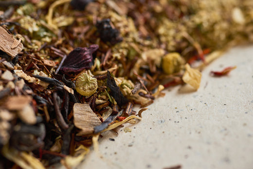 Tea Header Tea as a creative raw material: from leftovers to design papers