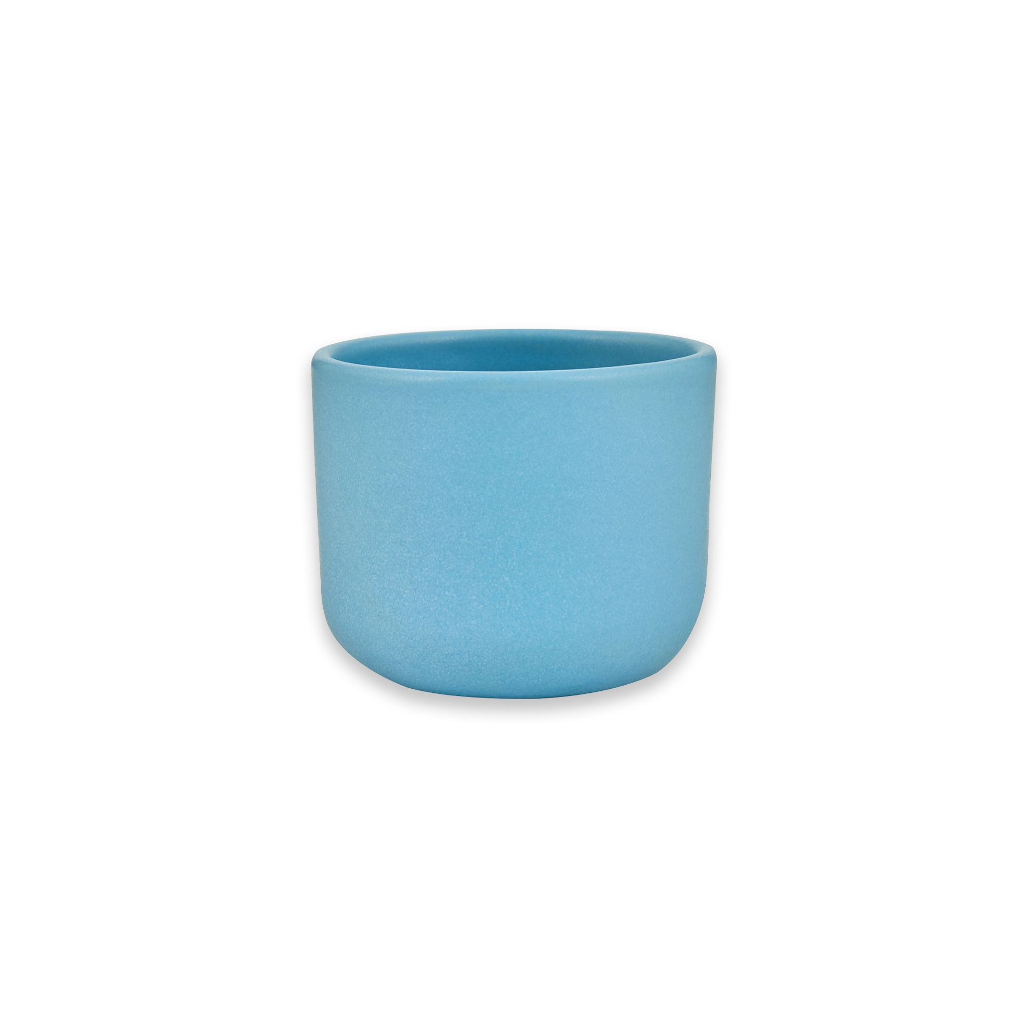 Tea Cup handmade Stoneware Cup Light Blue